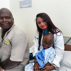 With my patients at Artemis Hospitals Gurgaon