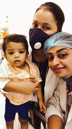 Paediatric patient at Park Hospital